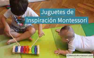 Juguetes de inspiración Montessori